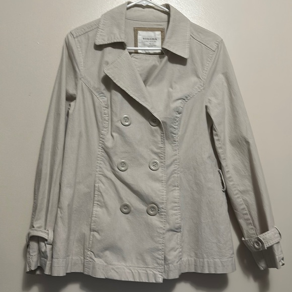 Sonoma Jackets & Blazers - Sonoma Women Cream Jacket Size Medium